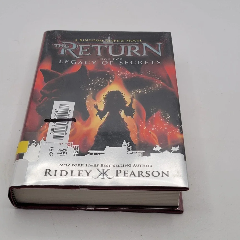 Ridley Pearson The Return Legacy of Secrets Hardcover 1st Edition Ex-Lib Good